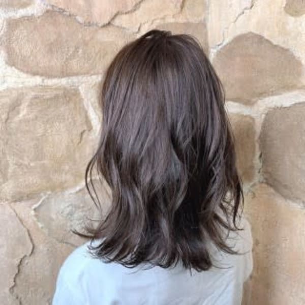 【151e 戸塚】*切りっぱなしセミディ+ライトグレー*