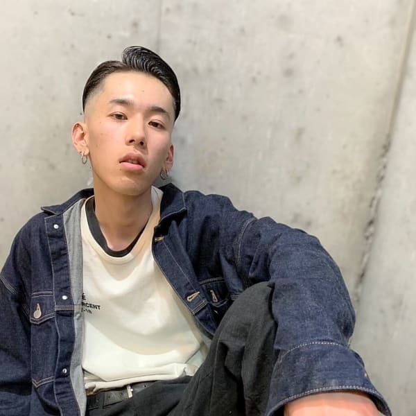 外国人風フェードスタイル