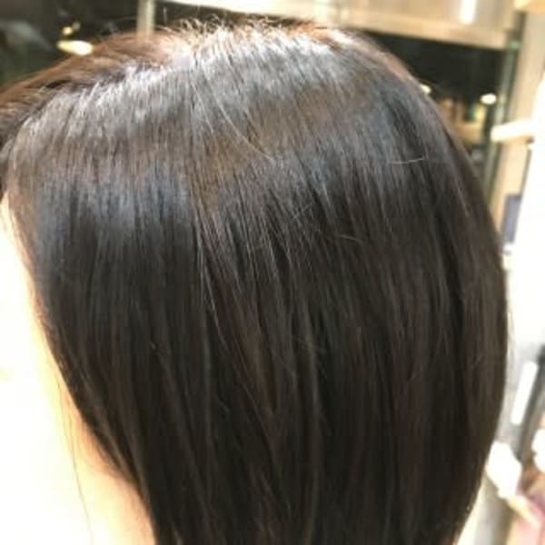 傷まない縮毛矯正!?【髪質改善コース】