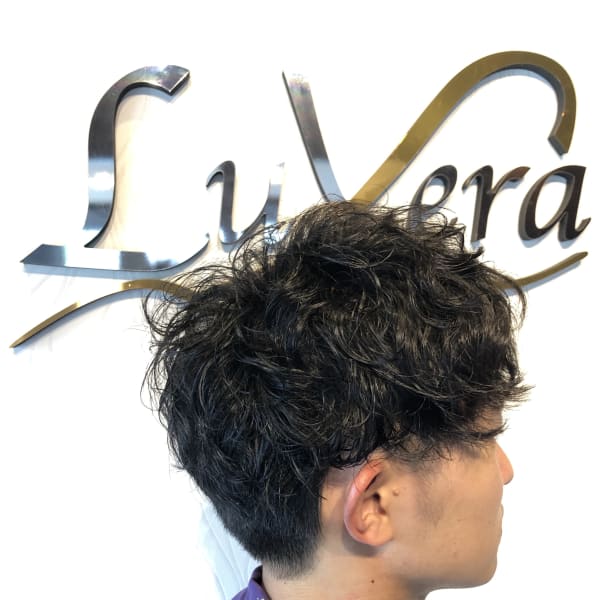 メンズスパイラルパーマ【楽スタイリング】LuXera 仲井翼|ルゼラ hair&este
