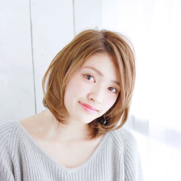 ふんわり内巻きショート