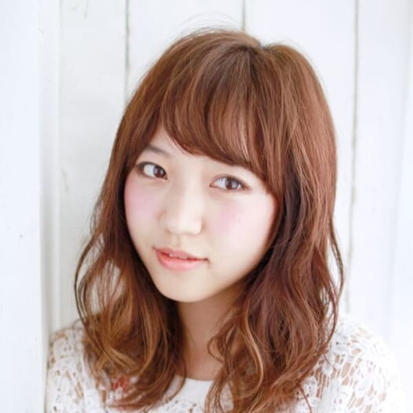 鎖骨ゆらーりミックスカール