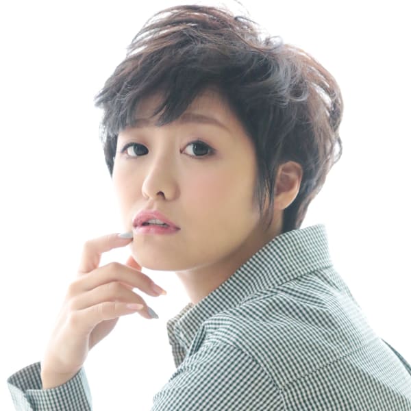 軽い感じのマッシュキュートショート♪