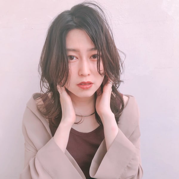 ウルフレイヤー ワンカールパーマ【yー496】