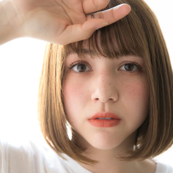 〔自由が丘 AUQWA〕大人可愛い×ナチュラル小顔ボブ