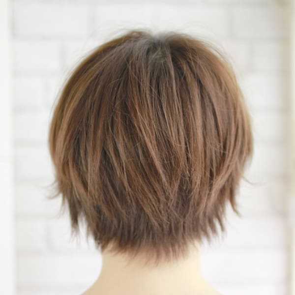 ショートからぬくもりのあるスタイルを。【近江八幡】