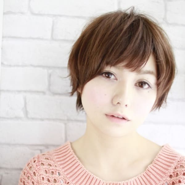 ショートからぬくもりのあるスタイルを。【近江八幡】