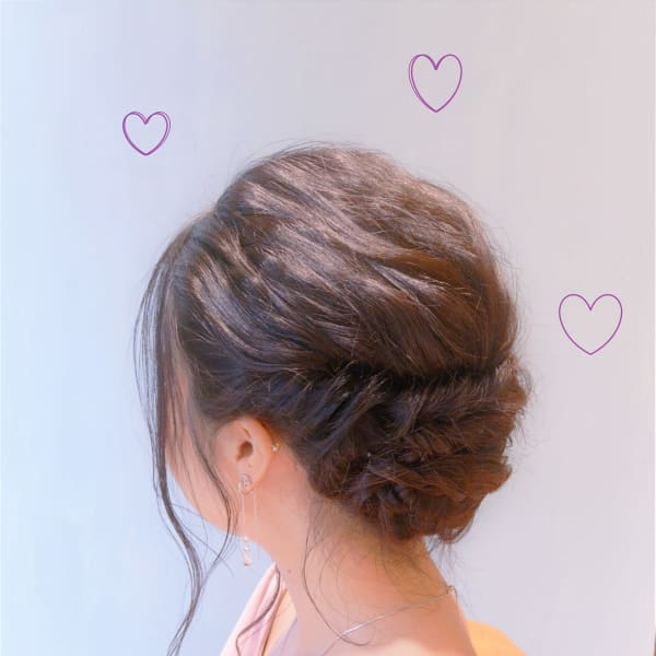 【結婚式・二次会】超ロングねじりゆるまとめ☆