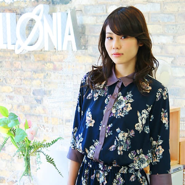 ナチュラル ミディアムカール|Hair&Make APOLLONIA