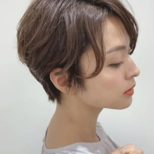 【Euphoria銀座本店】大人女性のハンサムショート