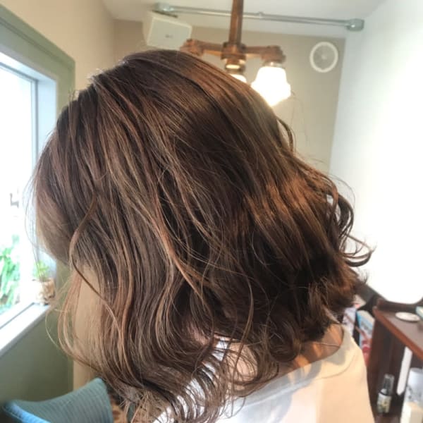 ラベンダーグレージュヘア♪