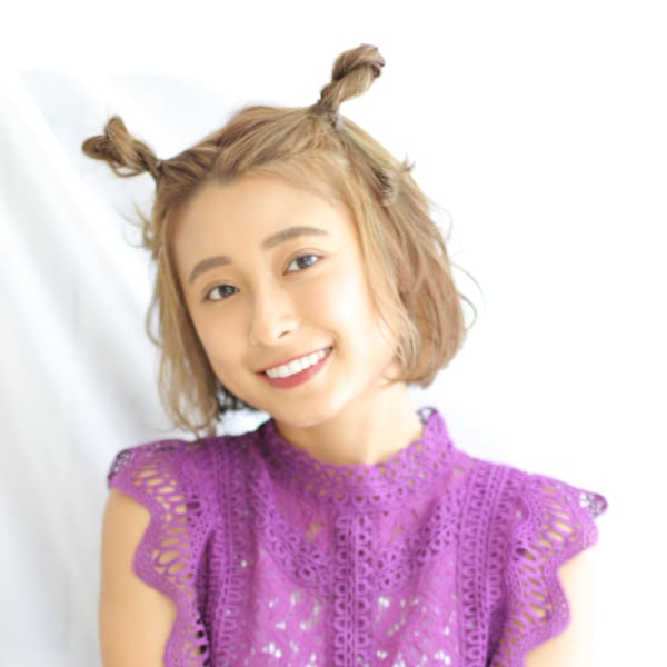 ハロウィン*角ヘアアレンジ【albero 小原】