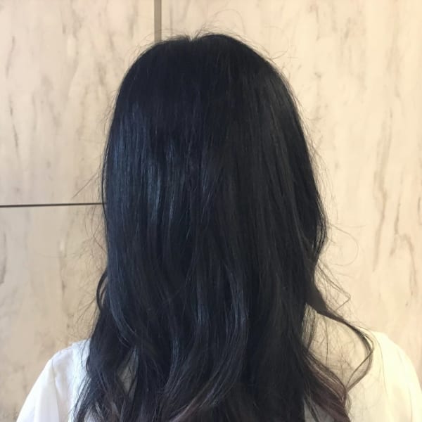 透明感◎バイオレットグラデーション