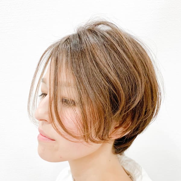 大人くびれショートボブ