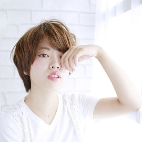 20代30代40代　重ため無造作ショート【堅田】