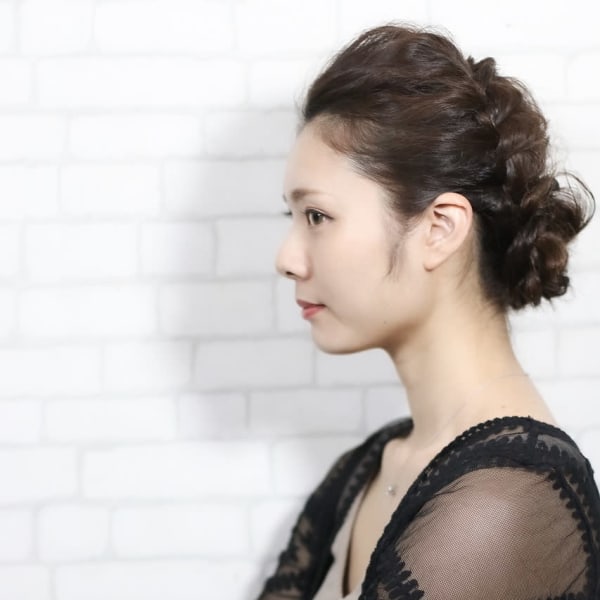 【Avalon橋本】編み込みギブソンタック［橋本/橋本駅］