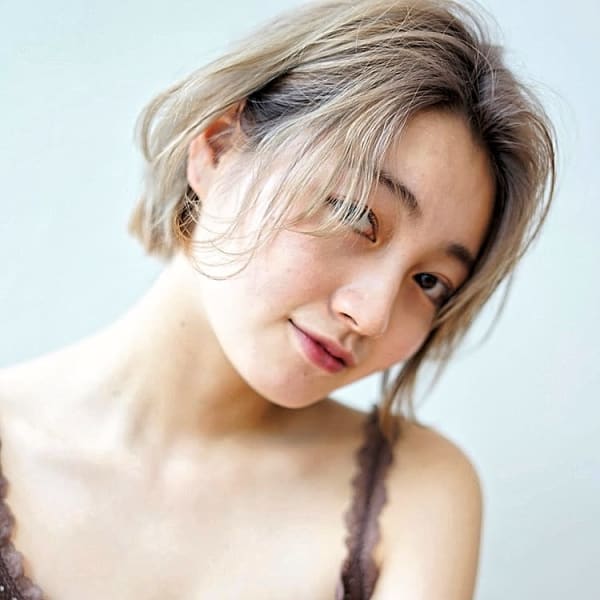 センターパートショート