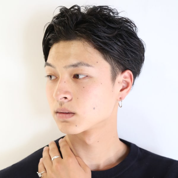 アップバング2way【ビジネス】にも出来るショートレイヤー