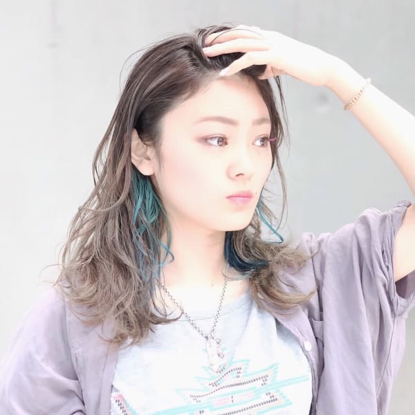 インナーカラー×グラデーションカラー