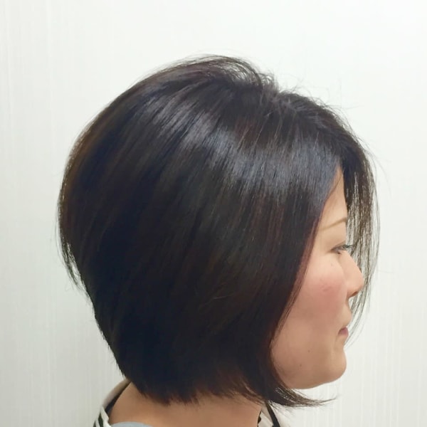  大人な アッシュグレースタイル