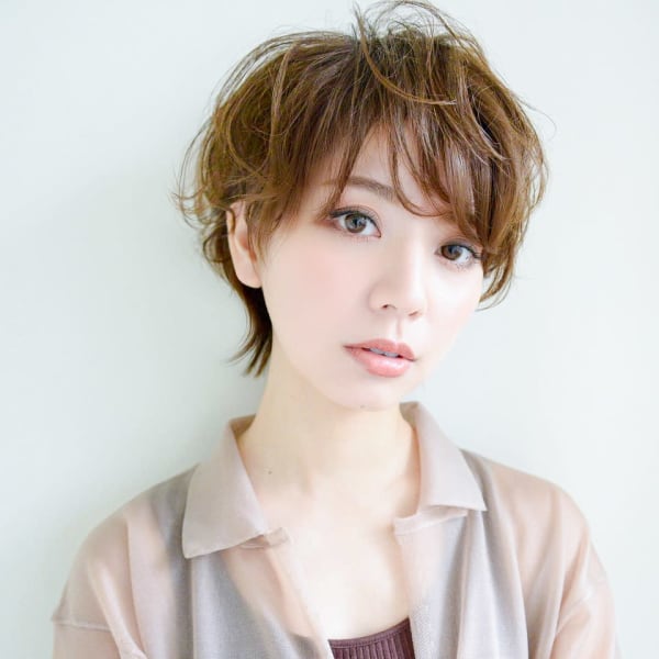 大人ショート×ハンサムショート