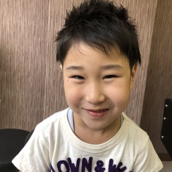 子供ツーブロック|hair salon CUORE