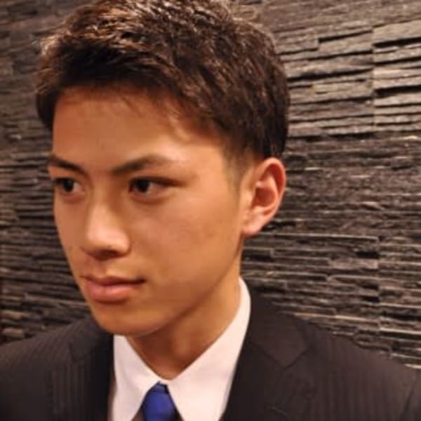 ツヤ感大人のビジネス七三