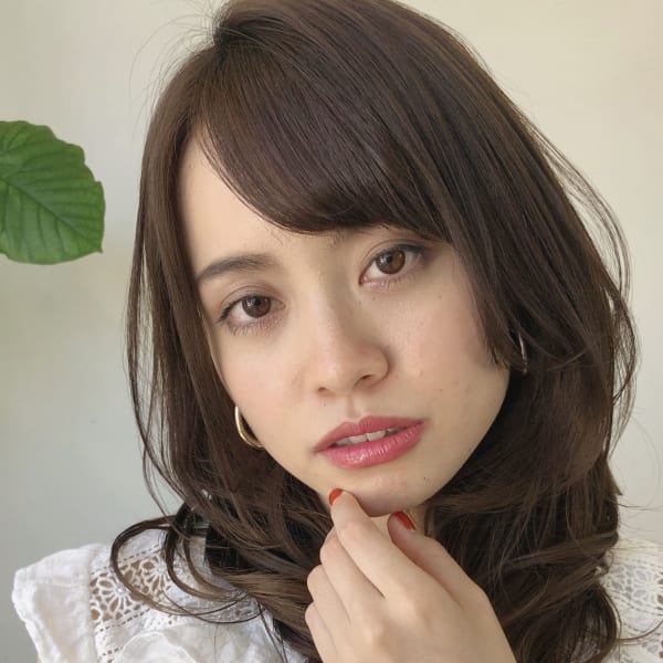 王道モテシルエット!ひし形内巻きロング|PARADISO