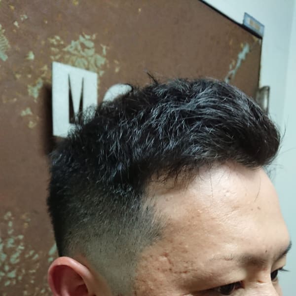ベリーショート×フェード