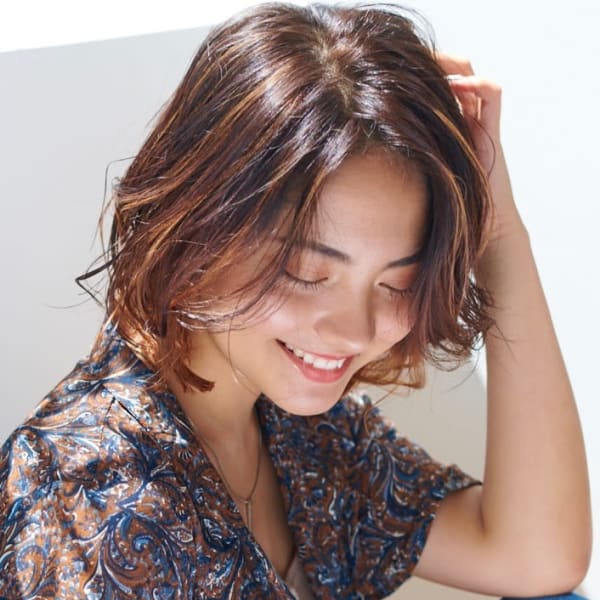 ラフウェーブボブ