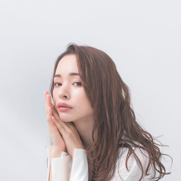 センターパートロング