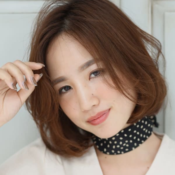  【奈良nao*c】大人かわいい小顔☆ナチュラルボブ