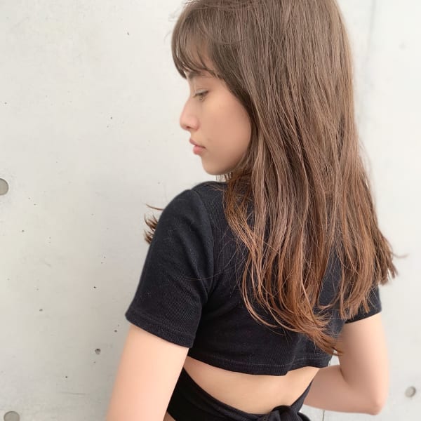 アフロート添田 小顔になれるカット ロング