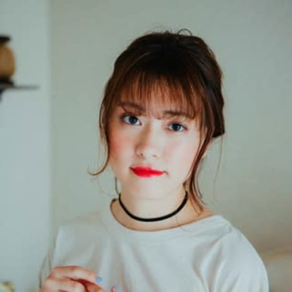 編み込みポニー