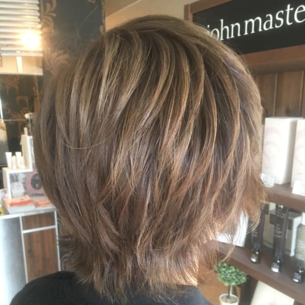 V系ヘアセット 特殊カラーはcreationで Creation Hair Make