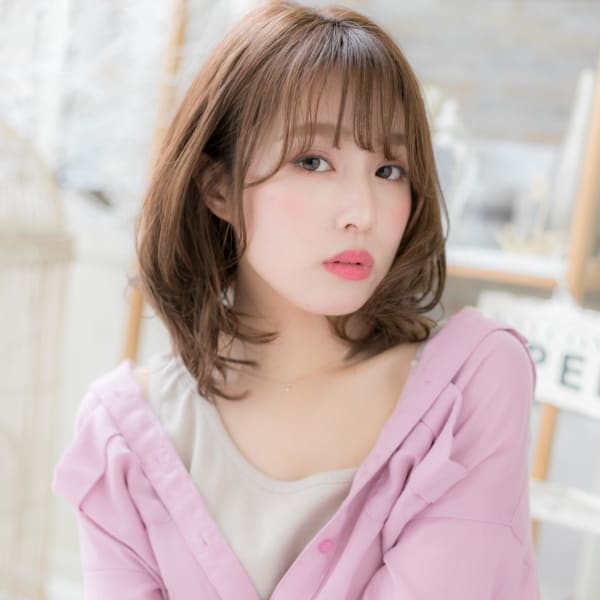 外国人風ミックスカール♪大人かわいいボブディ　ラブ