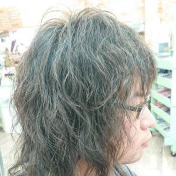 メンズ・スパイラルパーマ(ノンスタイリング)