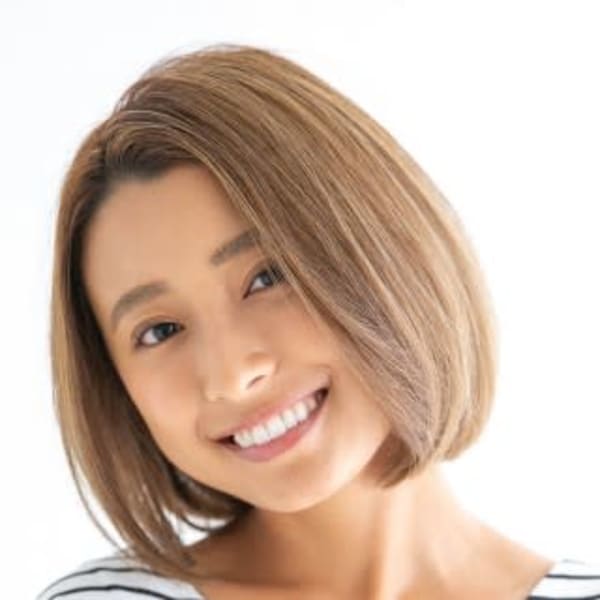小顔ナチュラルボブ