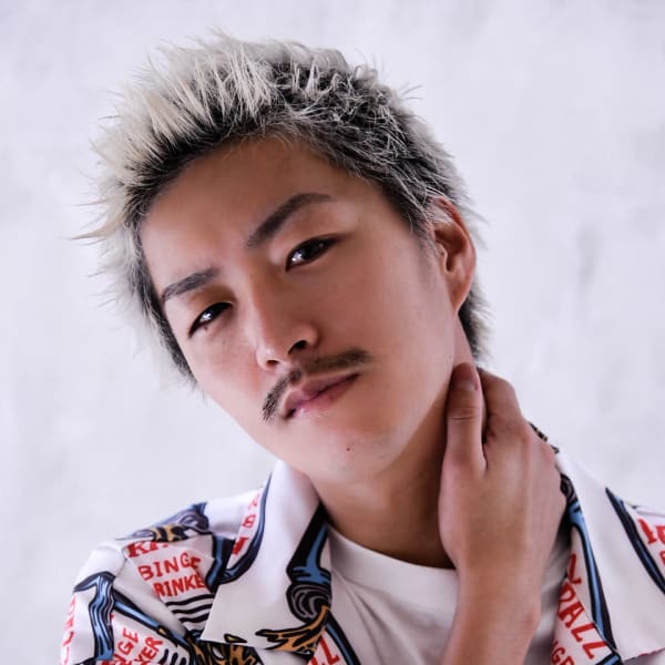 【tetote】ホワイトブリーチ×3D束感