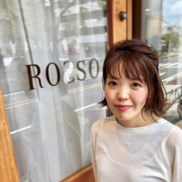 ROSSO Hair Design【ロッソヘアデザイン】のスタッフ紹介。倉地 智子