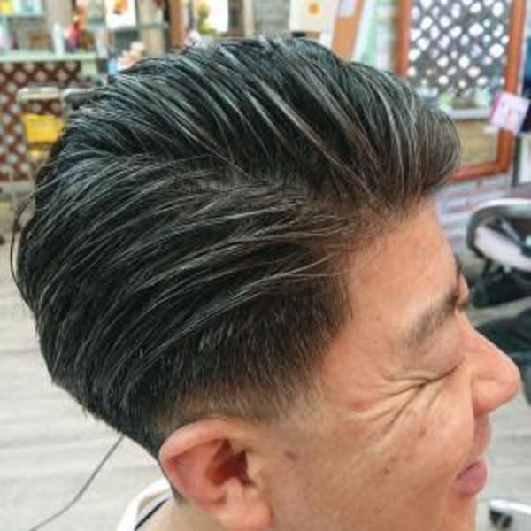 barber風カット