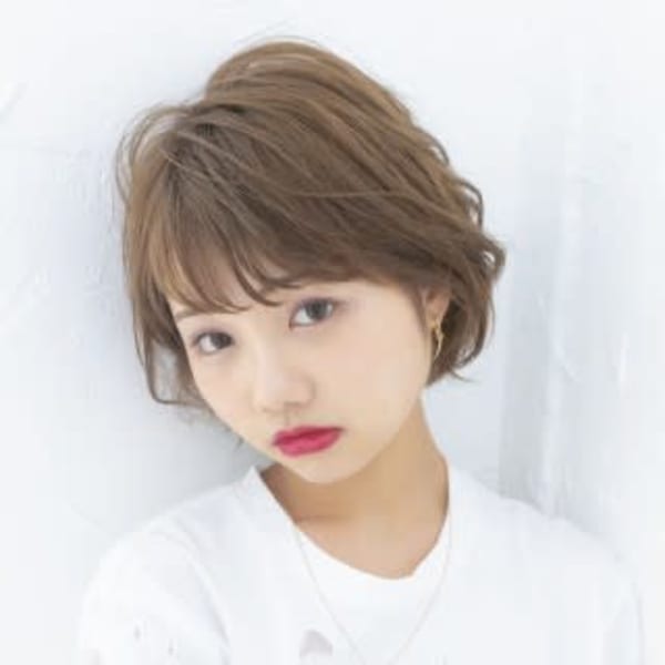 丸みショート_大人ボブ_ミニマムボブ【池袋】1105