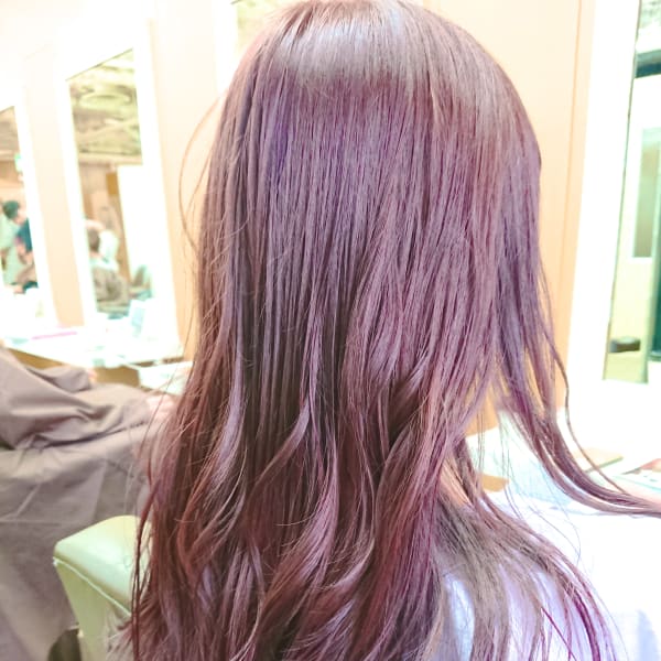 オススメ順 カラー グラデーション レッド ピンク ロングの髪型 ヘアスタイル 楽天ビューティ