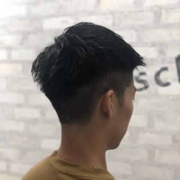 keistyle*メンズワイルドアップバング