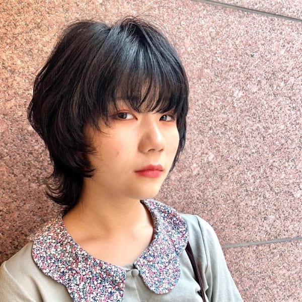 オススメ順 代 ウルフ 黒髪の髪型 ヘアスタイル 楽天ビューティ オススメ順 代 ウルフ 黒髪の髪型 ヘアスタイル 楽天ビューティ