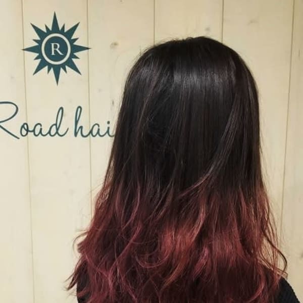 オススメ順 ナチュラル グラデーション グラデーションカラー セミロングの髪型 ヘアスタイル 楽天ビューティ