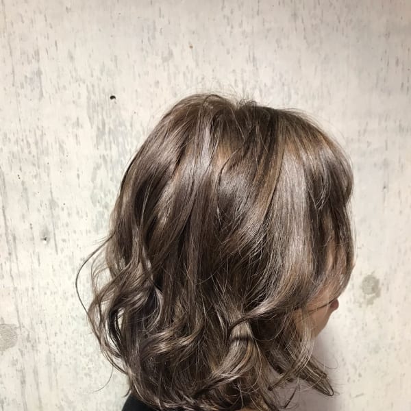 甘めミディアムボブ