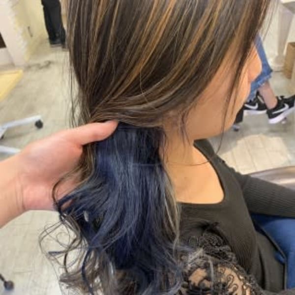 この冬大人気アイスブルー