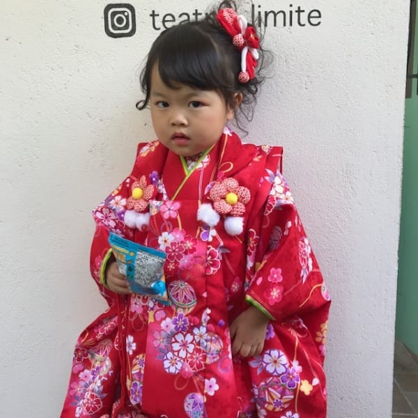 七五三へアセット、着付け