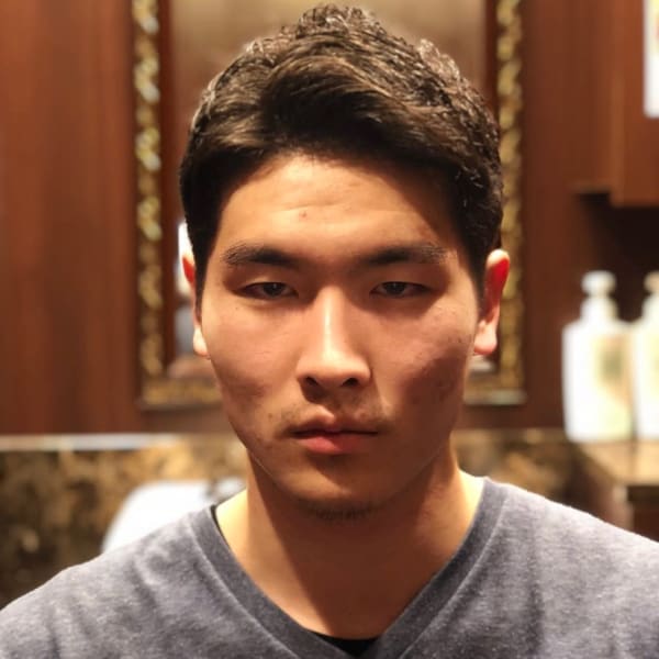 メンズのオススメ順 10代 ツーブロック 黒髪の髪型 ヘアスタイル 楽天ビューティ